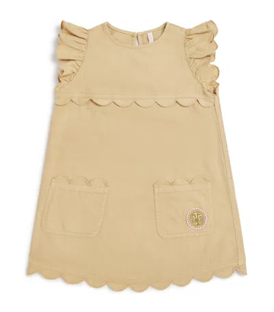 Zimmermann Denim Wanderlust Dress In Green