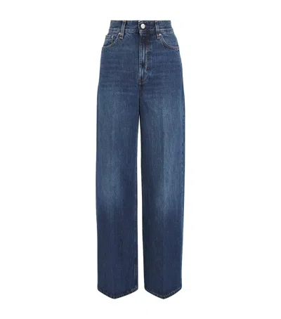 Totême Wide-leg Jeans In Blue