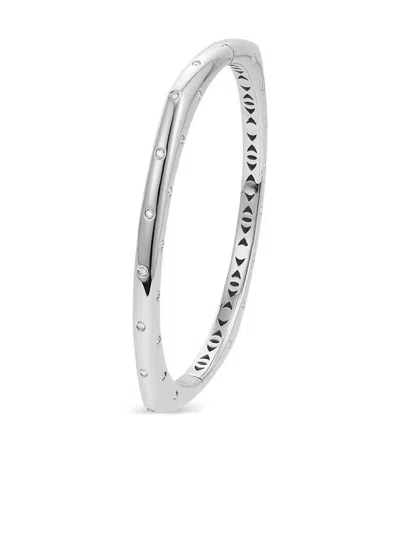 Fullord 18k White Gold Ghost Bangle Bracelet In White