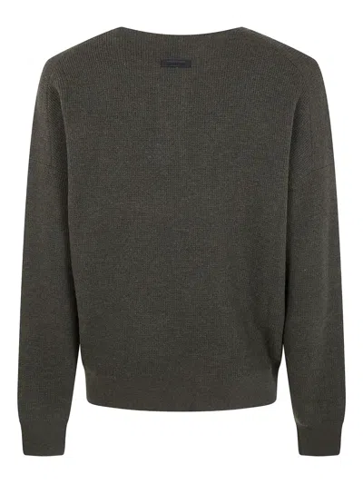 Fear Of God Button-fastening Sweater In Gray