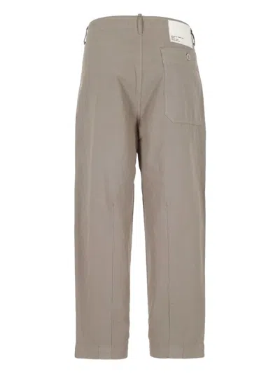 Applied Art Forms Pleated Wide-leg Trousers In Neutral
