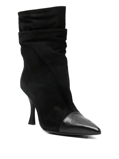 褶饰尖头靴（9厘米）