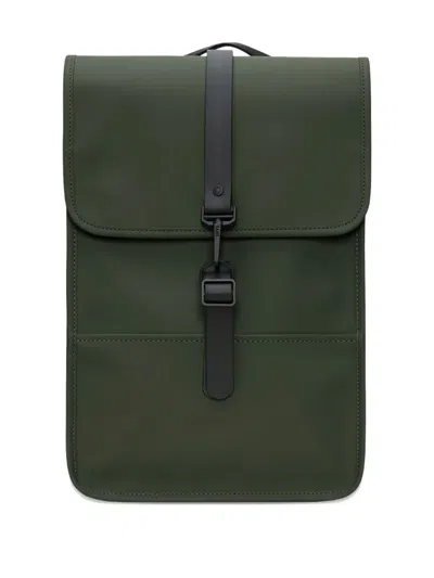 Rains Mini Flap Backpack In Green
