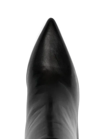 Marc Ellis 90mm Buckle-detail Boots In Black