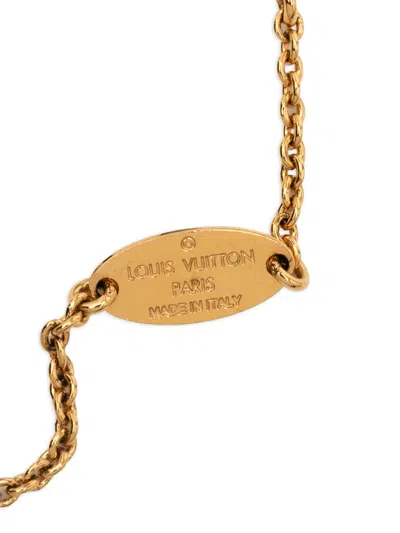 Pre-owned Louis Vuitton 2021 Gold Plated Essential V Bracelet Costume Bracelet