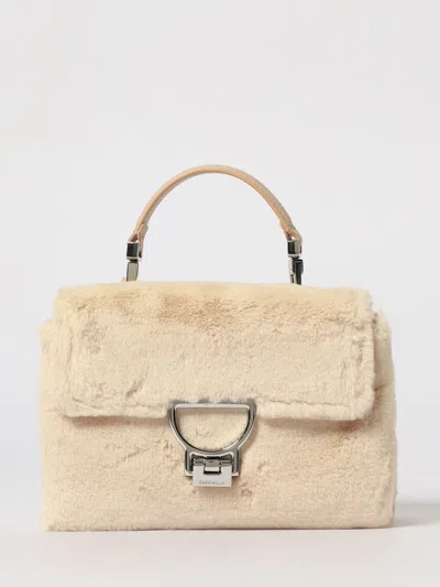 Coccinelle Crossbody Bag  Woman Color Natural In Brown