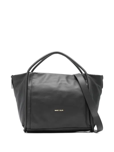 Marc Ellis Lola-l-sa Logo-detail Tote Bag In Black