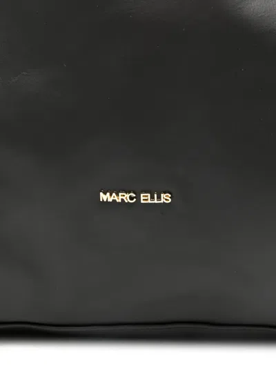 Marc Ellis Lola-l-sa Logo-detail Tote Bag In Black