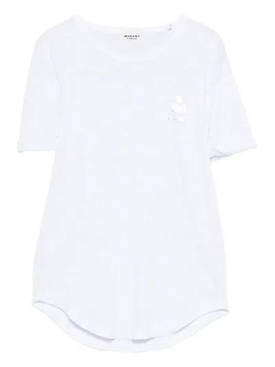Isabel Marant Étoile Logo-print T-shirt In White