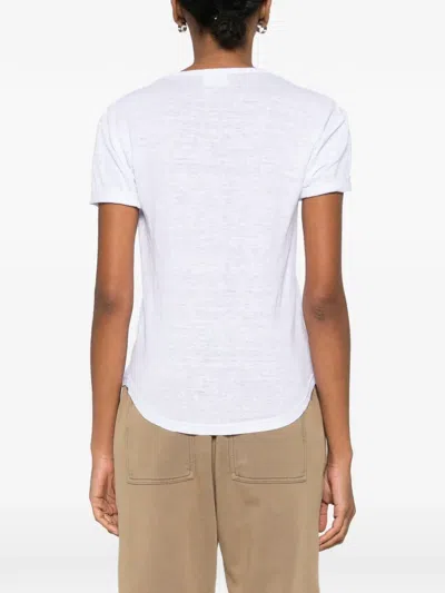 Isabel Marant Étoile Logo-print T-shirt In White