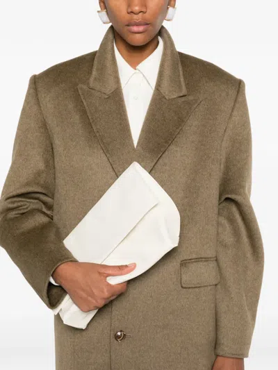 Bea Mombaers C-bag Clutch Bag In Neutral