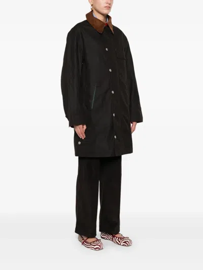 Barbour X Paul Smith Beeston Jacket In Brown