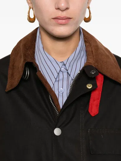 Barbour X Paul Smith Beeston Jacket In Brown