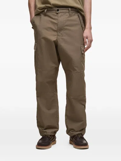 Barbour Corduroy Pocket Trousers In Brown