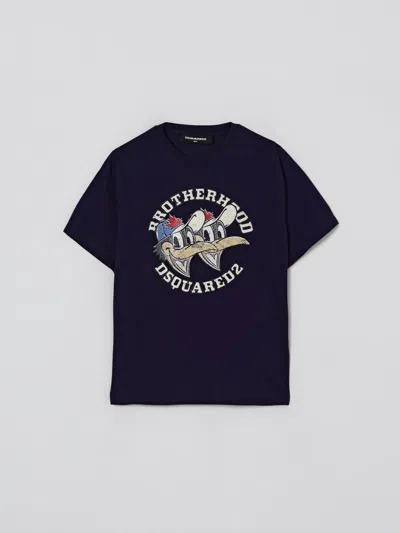 Dsquared2 T-shirt  Kids Color Blue In Blue