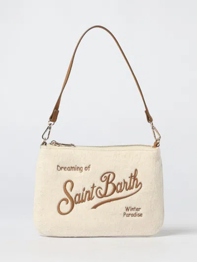 Mc2 Saint Barth Shoulder Bag  Woman Color White In White