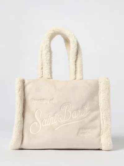 Mc2 Saint Barth Tote Bag  Woman Color Beige In White