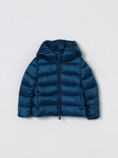 Save The Duck Jacket  Kids Color Avion In Blue