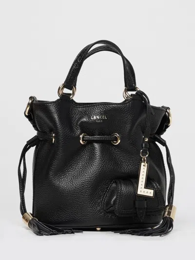 Lancel Shoulder Bag  Woman Color Black In Black