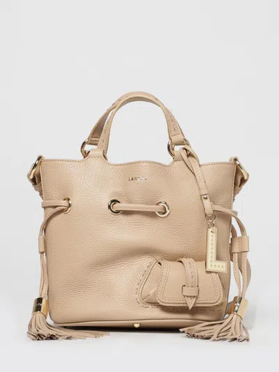 Lancel Crossbody Bag  Woman Color Beige In Neutral