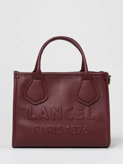 Lancel Tote Bag  Woman Color Burgundy In Burgundy