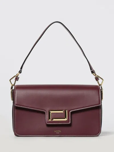 Lancel Shoulder Bag  Woman Color Burgundy In Burgundy