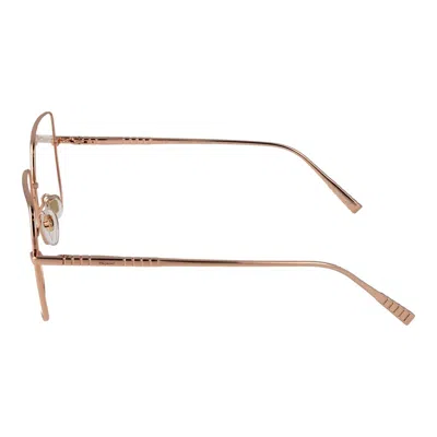 Chopard Rose Gold Titanium Glasses Women's (frames) In Gold