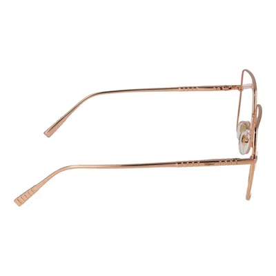 Chopard Rose Gold Titanium Glasses Women's (frames) In Gold