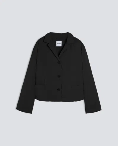 Aspesi Carolina Nylon Jacket In Black