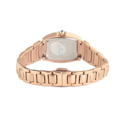 Chronotech Multicolor Steel Watch In Gold