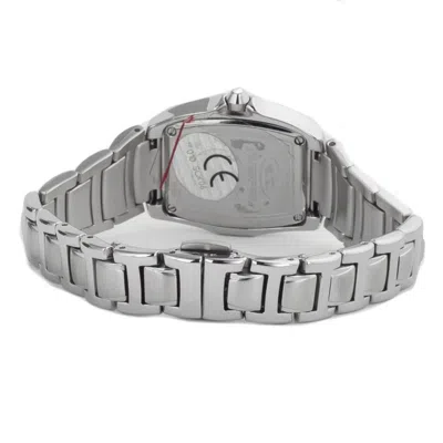 Chronotech Silver Stainless Steel Watch In Metallic