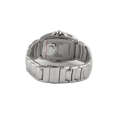 Chronotech Silver Stainless Steel Watch In Gray