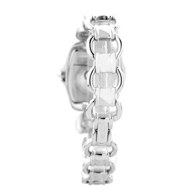 Chronotech Silver Stainless Steel Watch In Metallic