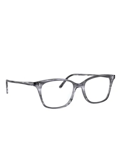 Oliver Peoples Addilyn Rectangle Frames In Blue