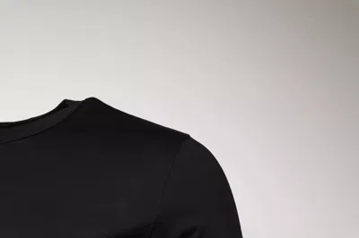 Dolce & Gabbana Black Cotton Round Neck Short Sleeves Men T-shirt In Black