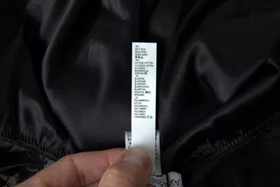 Dolce & Gabbana Black Lace Silk Sleepwear Camisole Top Women's Underwear In Black