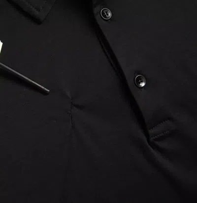 Pre-owned Dolce & Gabbana Black Logo Cotton Collared Polo Top Men's T-shirt ()