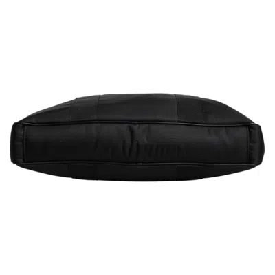 Pre-owned Dolce & Gabbana Black Logo Plaque Double Handle Messenger Men's Bag ()