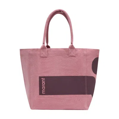 Isabel Marant Yenky Ga Shopper Bag In Pink