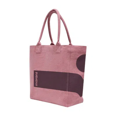 Isabel Marant Yenky Ga Shopper Bag In Pink