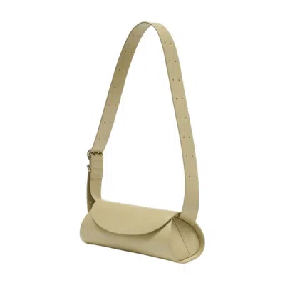 Jil Sander Cannolo Small Purse In Neutral