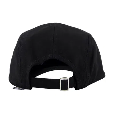 Mm6 Maison Margiela Logo-motif Cotton Baseball Cap In Black