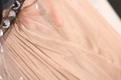 Pre-owned Dolce & Gabbana Brown Silk Sleeveless Shift Maxi Women's Dress ()