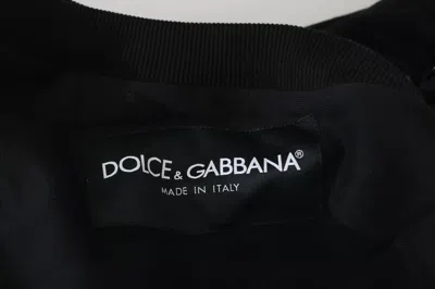 Pre-owned Dolce & Gabbana Dg Sequined Hooded Pullover Women's Sweater () In Black