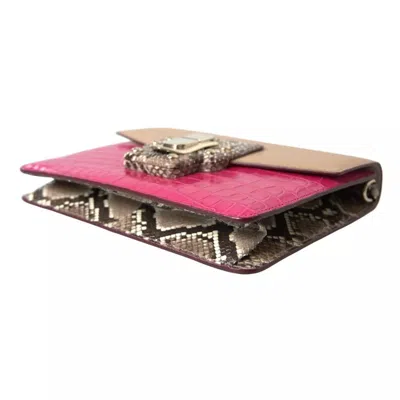 Pre-owned Dolce & Gabbana Multicolor Leather Lucia Shoulder Women's Bag ()