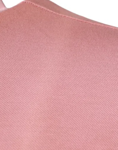 Pre-owned Dolce & Gabbana Pink Crown Collared Short Sleeve Polo Men's T-shirt ()