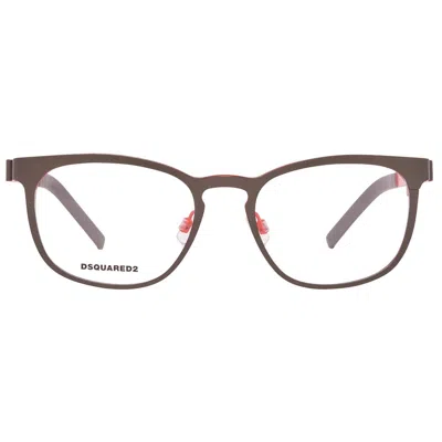 Dsquared2 Bicolor Metal Frames In Brown