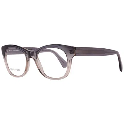 Dsquared2 Bicolor Plastic Frames In Gray