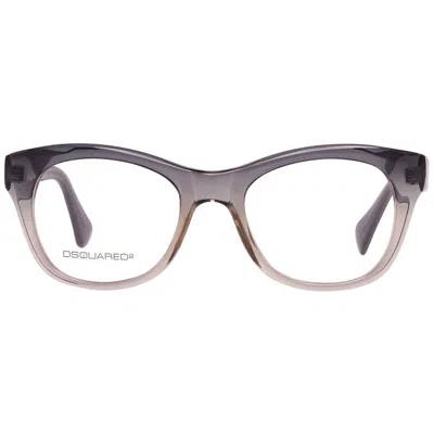 Dsquared2 Bicolor Plastic Frames In Gray