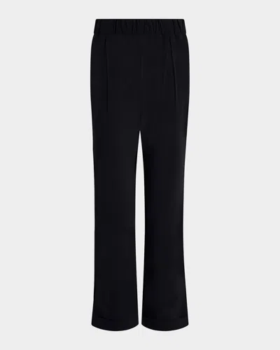 Varley Kayson Wide-leg Pants In Black